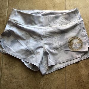 Ladies athletic runner shorts